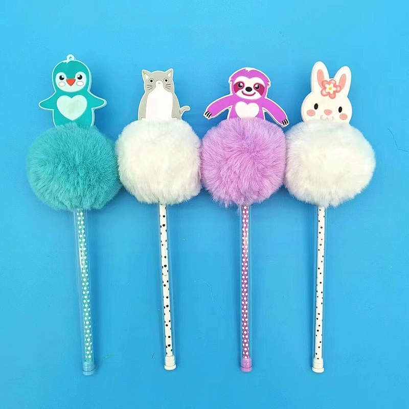 ANIMAL POMPOM PEN